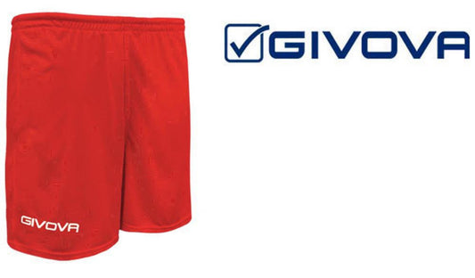 GIVOVA pantaloncini unisex rosso