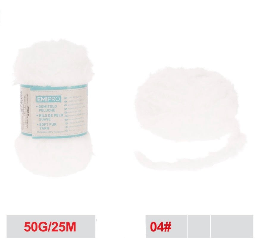 EMI gomitolo peluche  50g/25m  04#