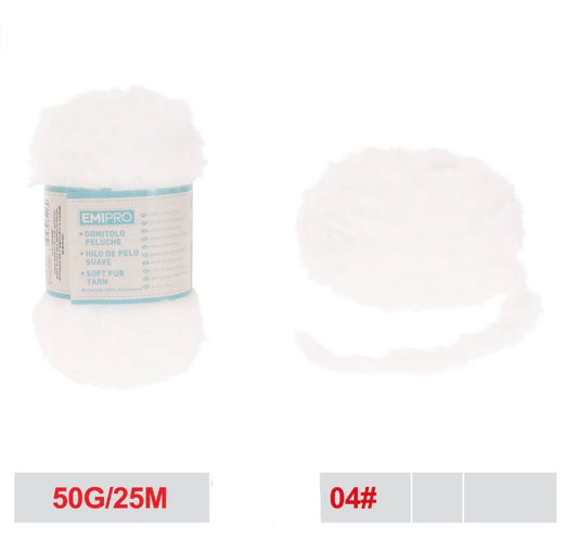 EMI gomitolo peluche  50g/25m  04#