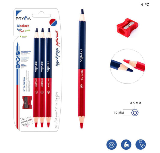 PRYMA matita bicolore a punta 5mm