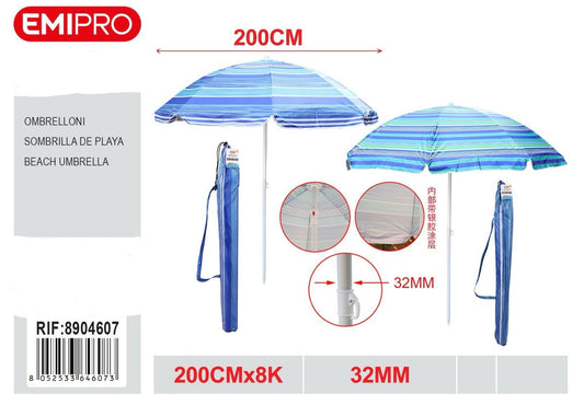 EMI OMBRELLONI 200CM*8K 32MM