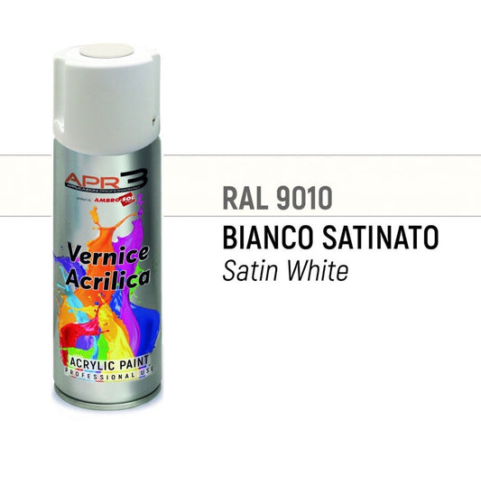 VERNICI ACRILICO  BIANCO SATINATO 400ML
