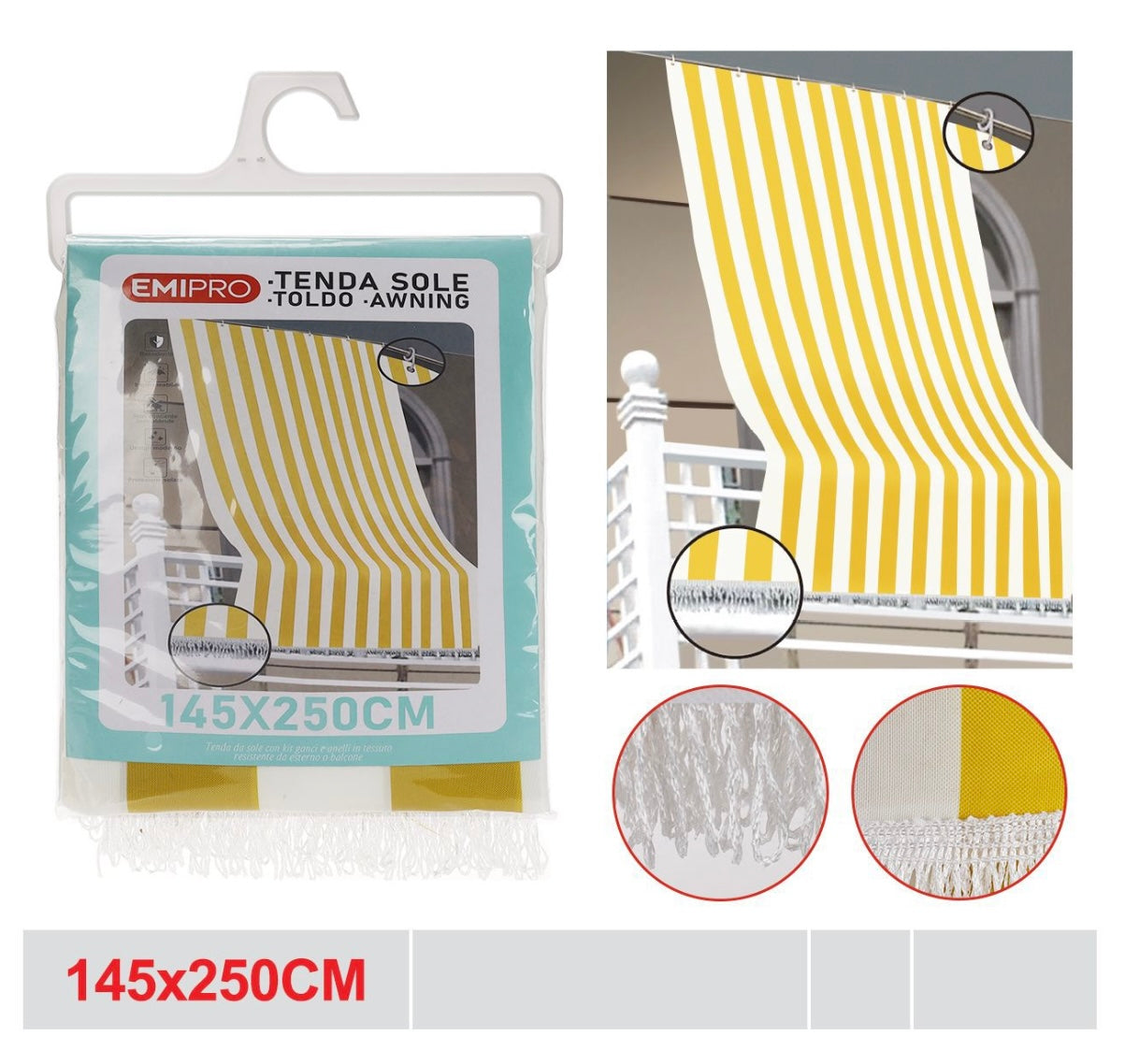 EMI TENDA SOLE 145*250CM