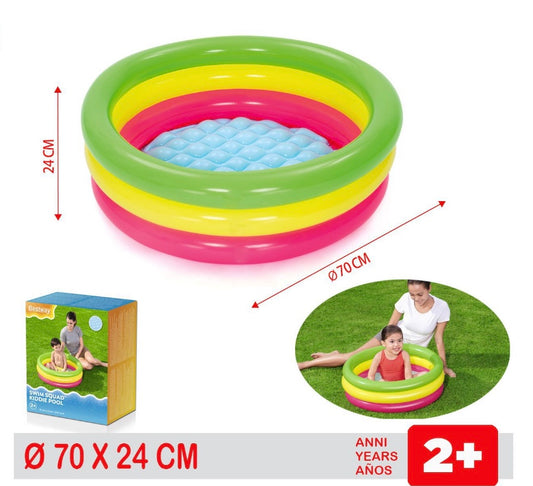 PISCINA summer a 3 anelli 70x24cm