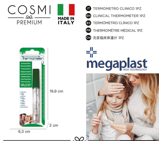 MEGAPLAST termometro clinico senza mercurio