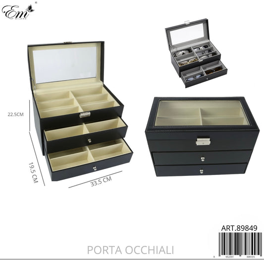 Em PORTA OCCHIALI 33.5X19X22.5CM art.89849