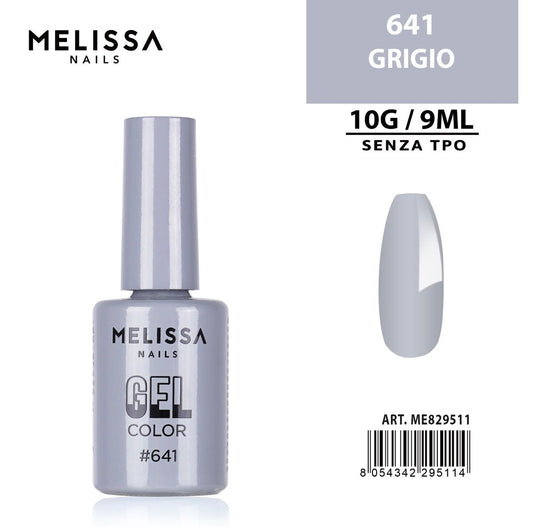 MELISSA SMALTO GEL UNGHIE 9ML N.641 GRIGIO