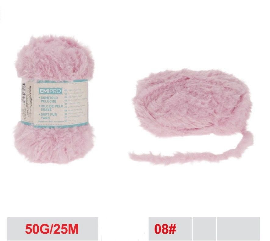 EMI gomitolo peluche 50g/25m 08#
