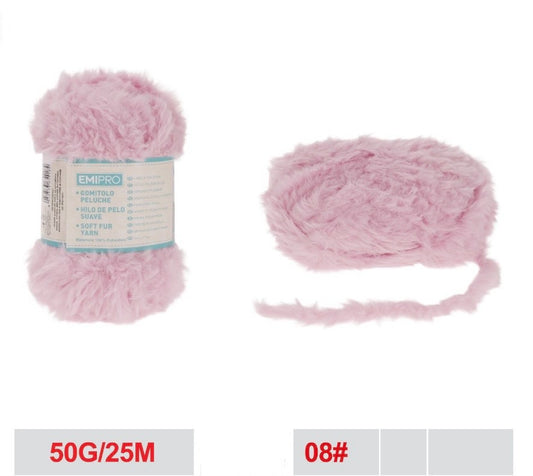 EMI gomitolo peluche 50g/25m 08#