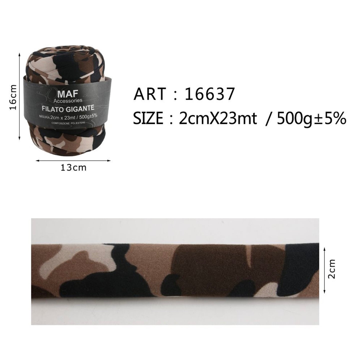 MAF MARSHMALLOW IN POLIESTERE 16637