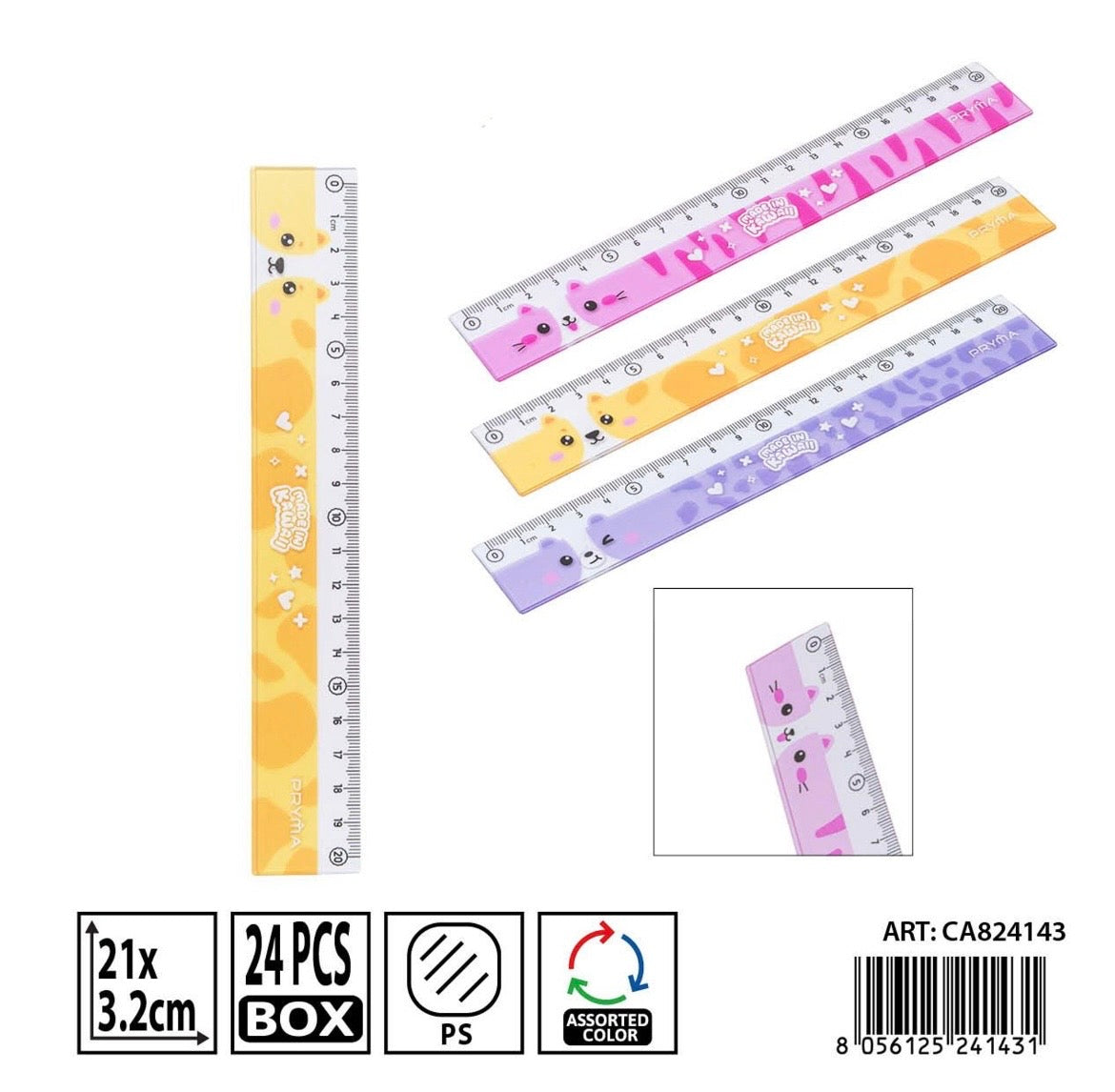 PRYMA L/KAWAII RIGHELLO 20CM