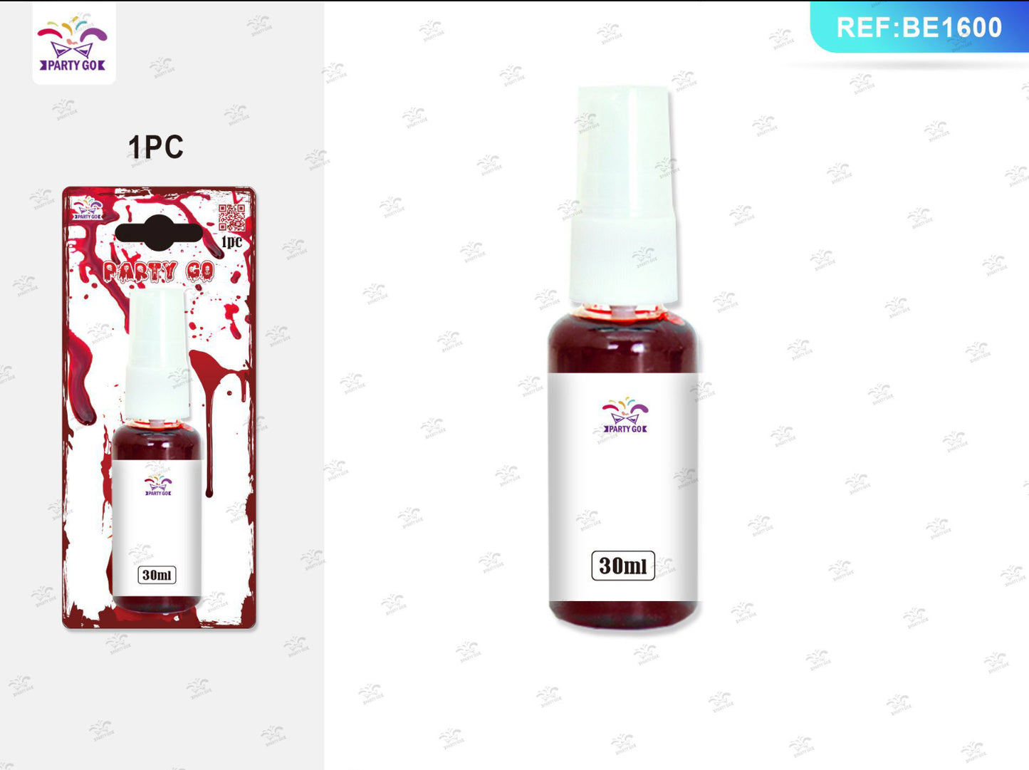 HALLOWEEN spray di sangue finto per  halloween 30ml