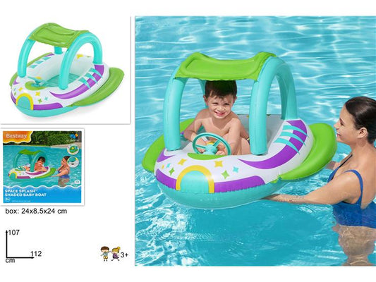 BARCHETTA NAVICELLA SPACE SPLASH 1 1,07 M X 1,12