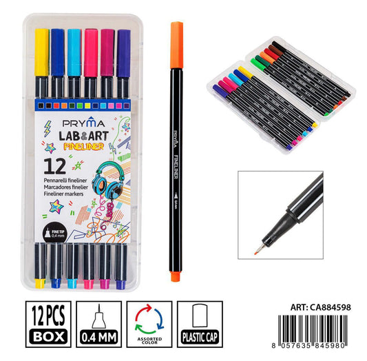 PRYMA FINELINER TRIANGOLARE 0.4MM 12PZ