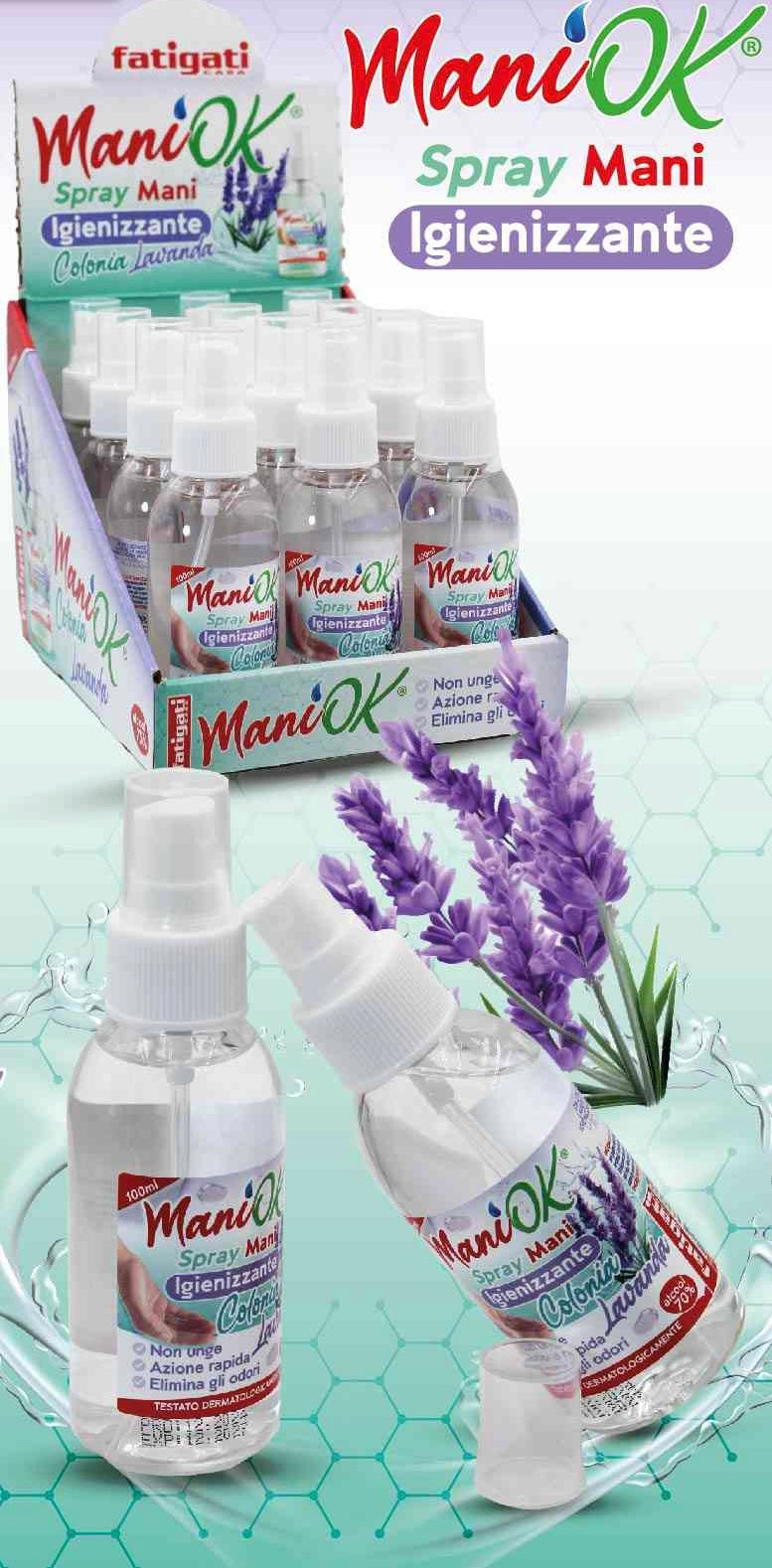 SPRAY mani igienizzante lavanda 100ml