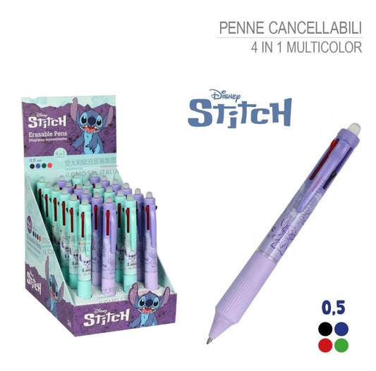STITCH penne cancellabili 4in1