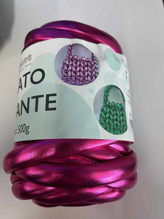 FILATO gigante 500g 8# metallizzato