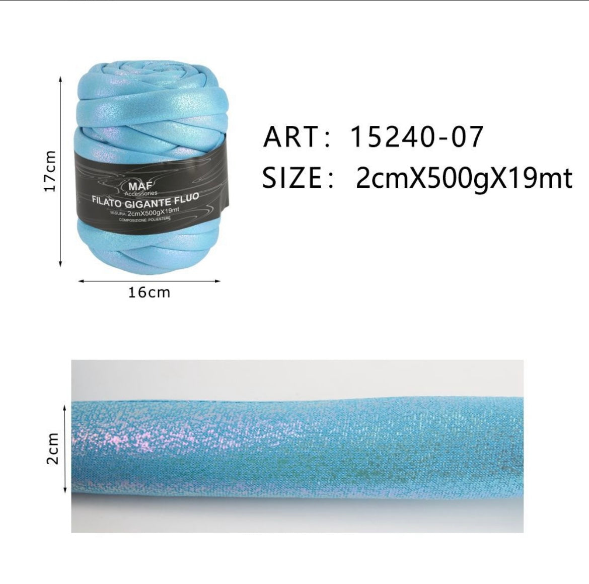 MAF FILATO GIGANTE FLUO 15240-07