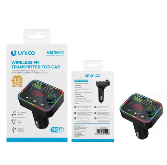 UNICO transmitter FM bluetooth VB1944
