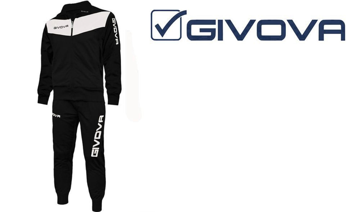 TUTA GIVOVA nero/bianco