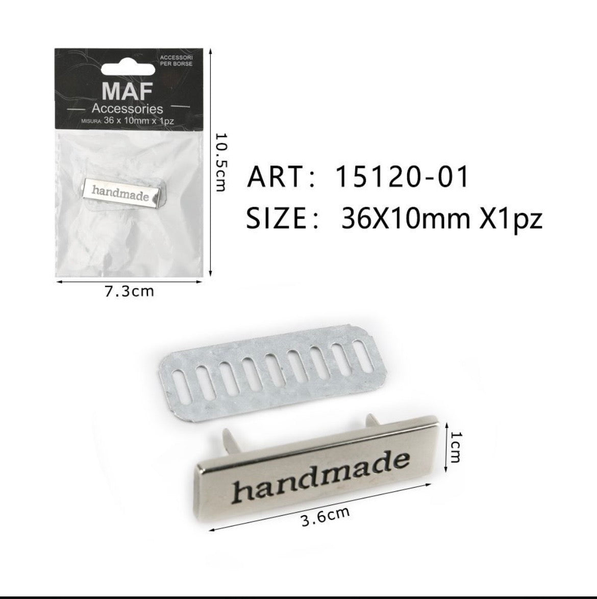 MAF ETICCHETE HANDMADE 15120-01