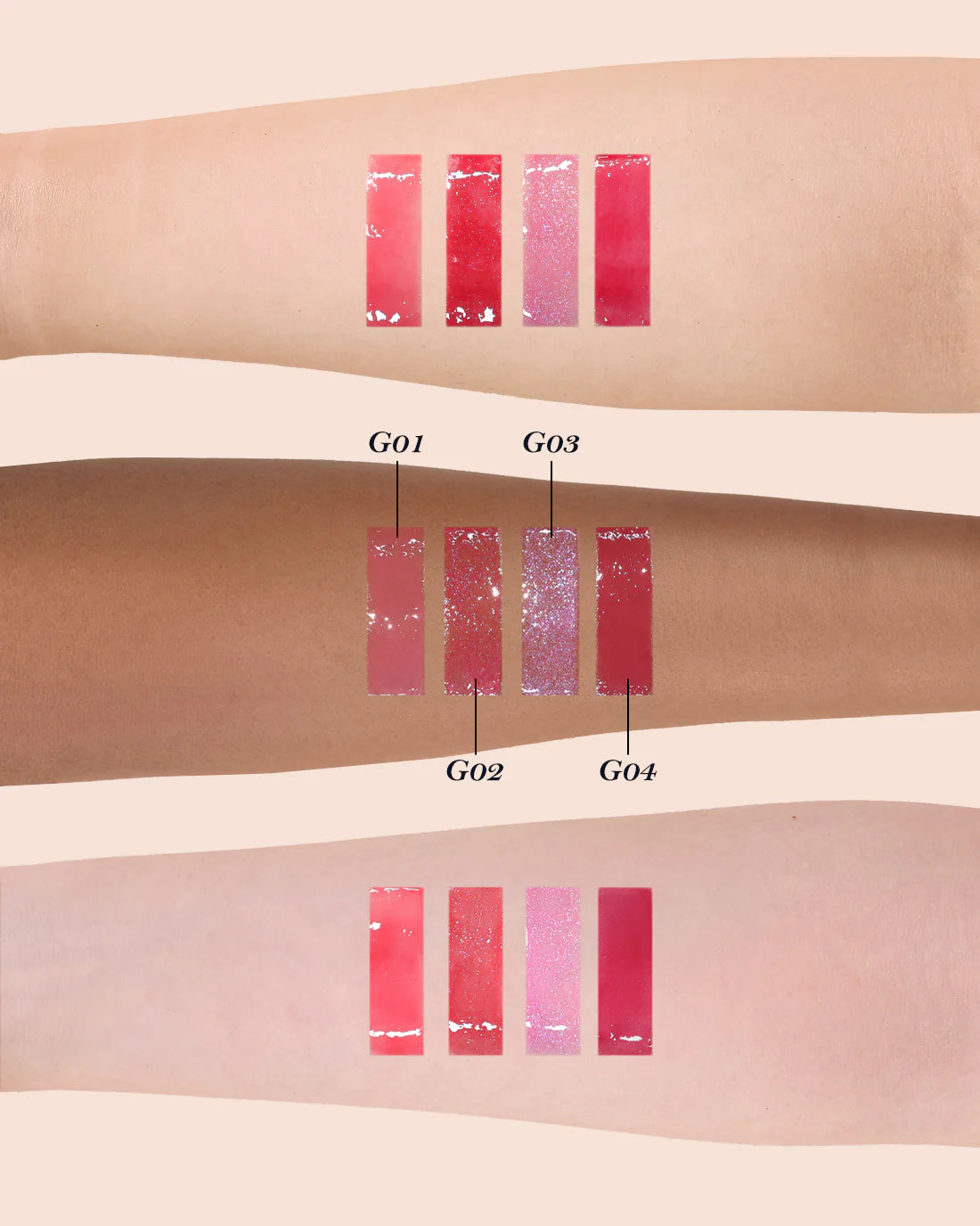 FLOWERKNOWS Violet strawberry Rococo Glowy Lip Gloss