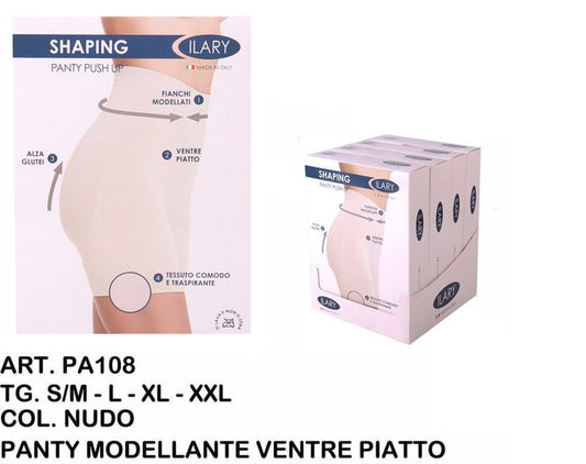 PANTY modellante ventre piatto nudo