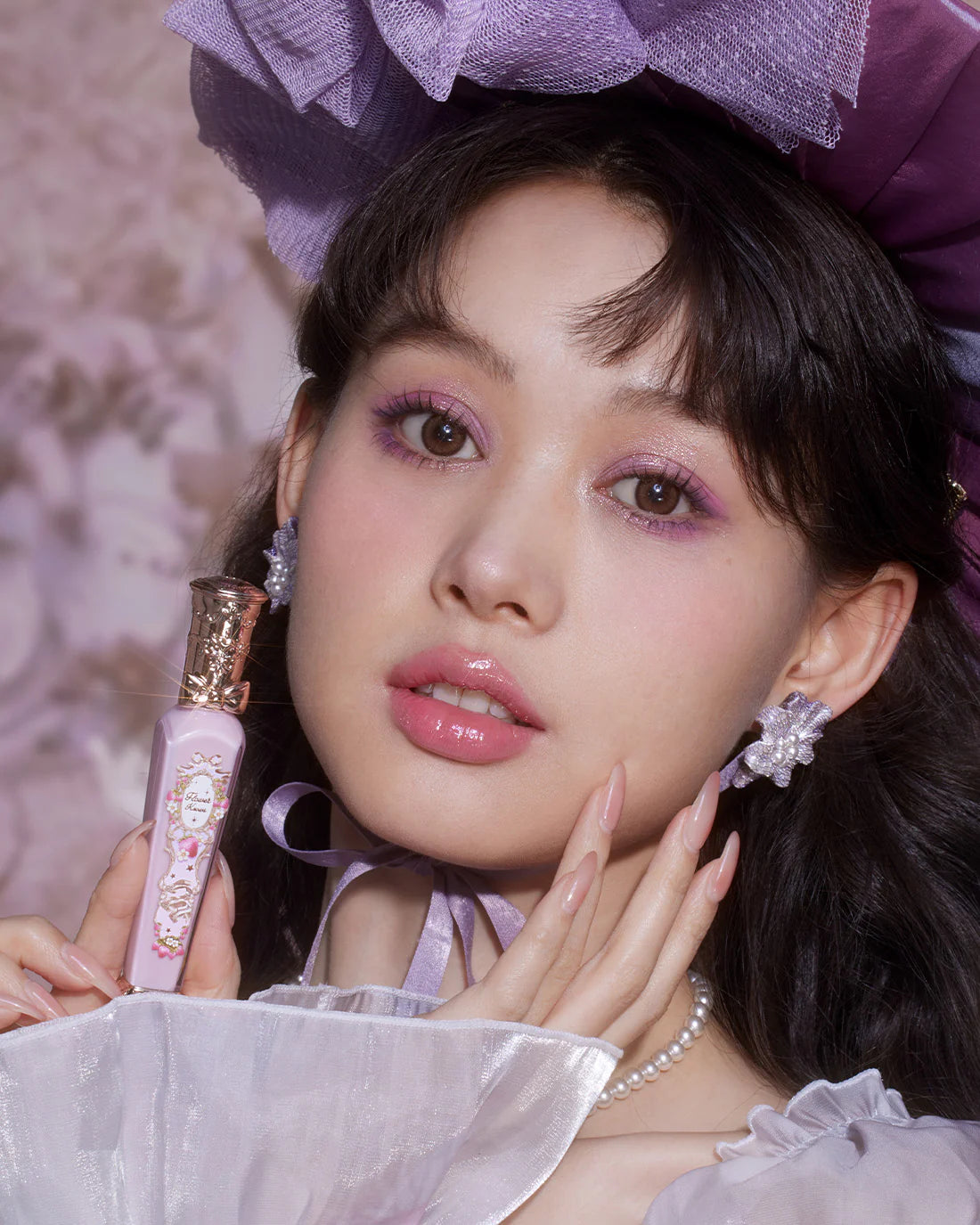 FLOWERKNOWS Violet strawberry Rococo Glowy Lip Gloss