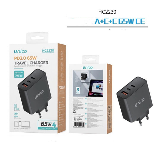 UNICO adattatore presa 65W  HC2230