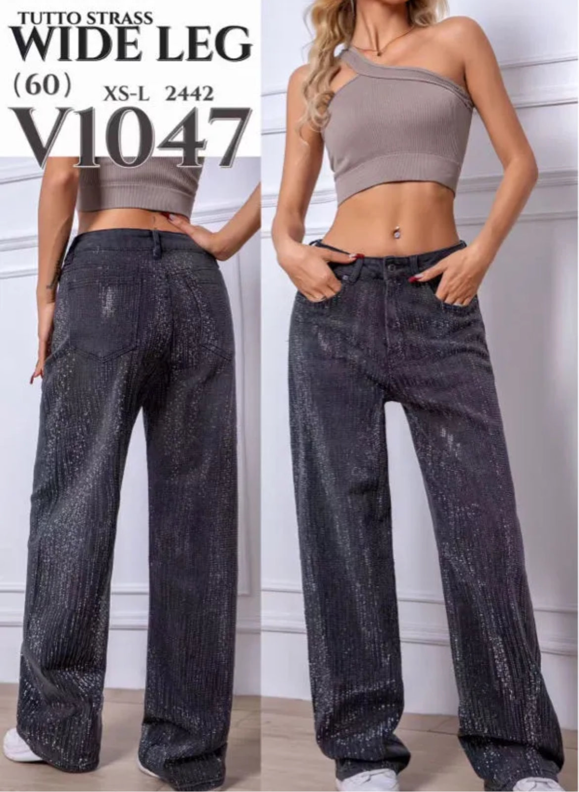 PANTALONE DI JEANS V1047