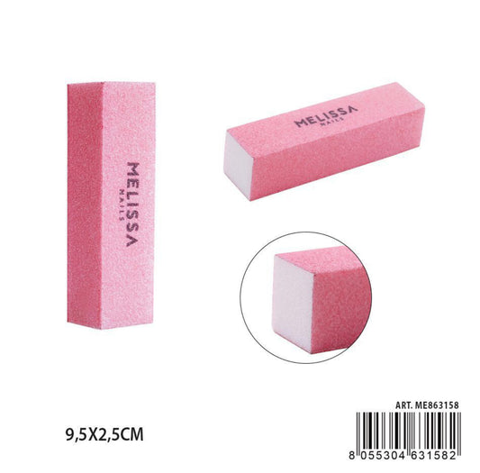 MELISSA buffer per unghie 9,5x2,5cm rosa pastello