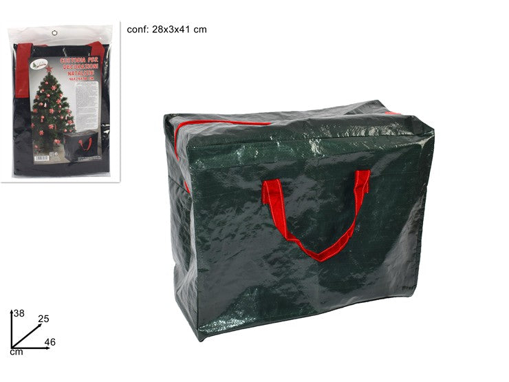 CUSTODIA PER DECORAZIONI NATALIZIE 46*25*38CM