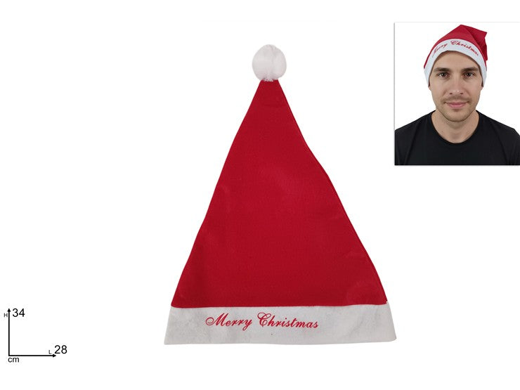 NATALIZIA CAPPELLO C SCRITTA MERRY CHRISTMAS