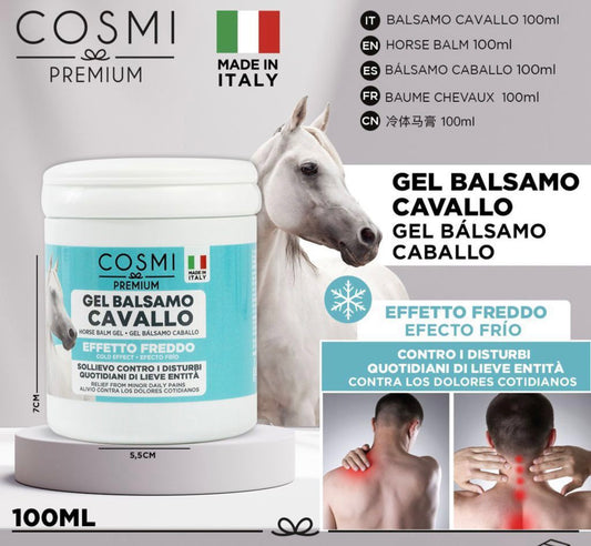 COSMI balsamo gel cavallo rinfrescante 100ml