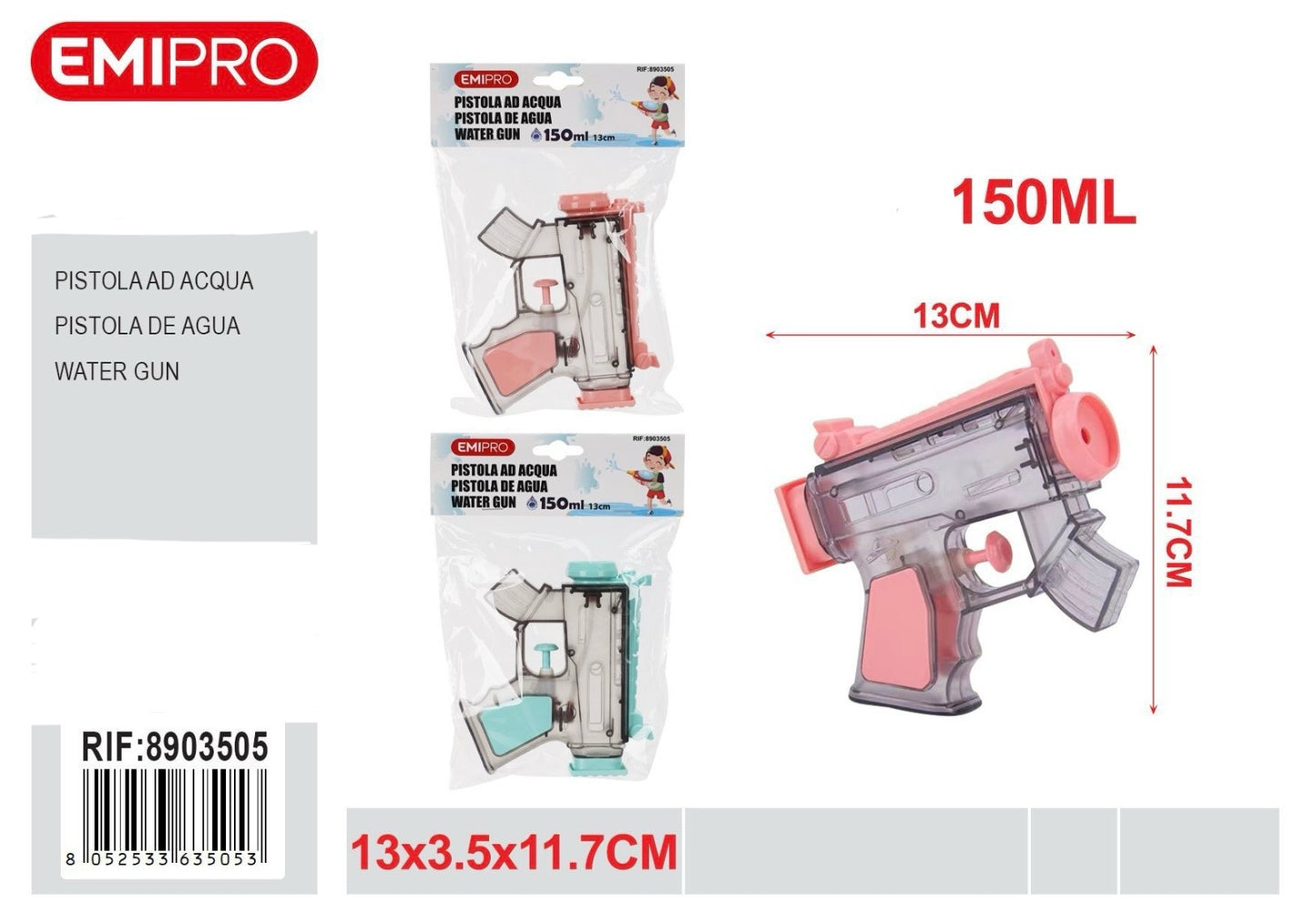 EMI PISTOLA AD ACQUA