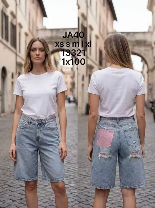 BERMUDA  DI JEANS JA40