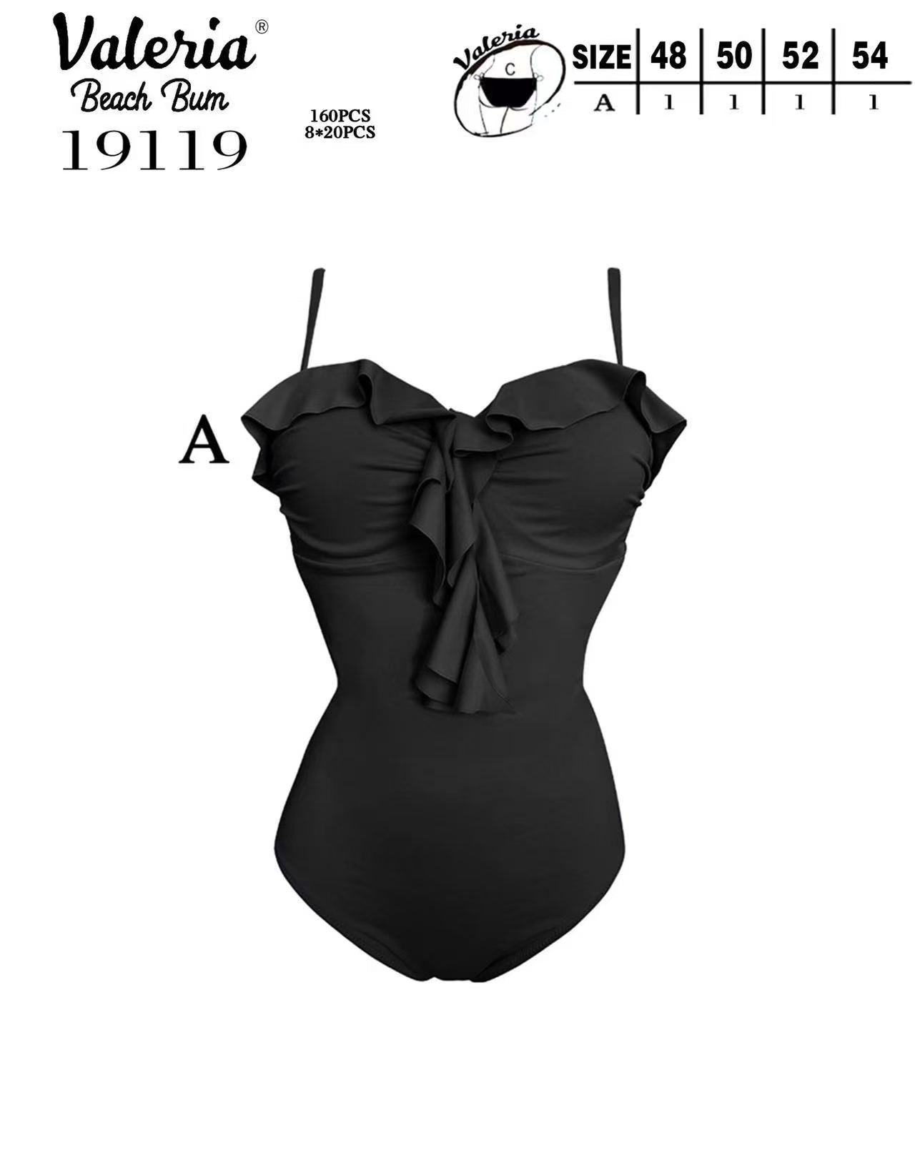 Costume da bagno 48-54 19119
