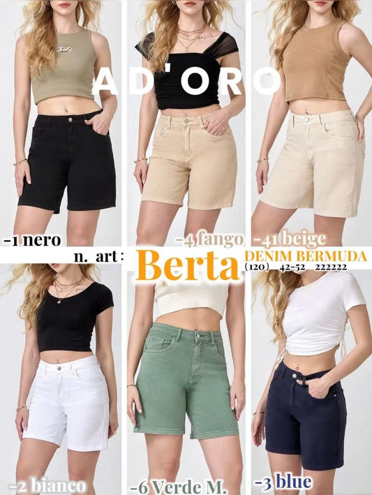 PANTALONCINO di jeans berta-01