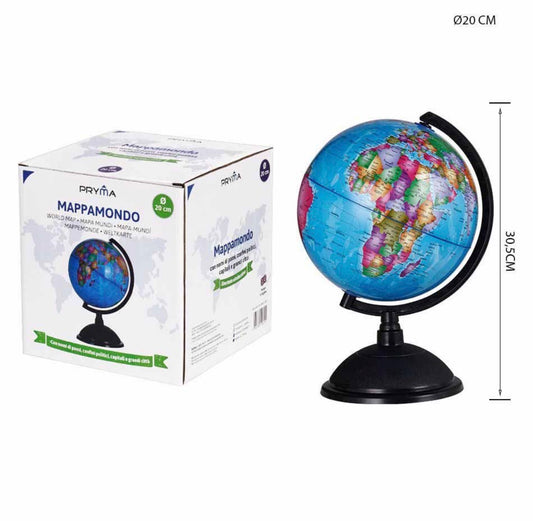PRYMA MAPPAMONDO D20XH30.5CM