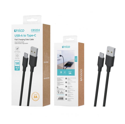 UNICO cavo ricarica rapida USB-A to‘ TYPE-C CB1204