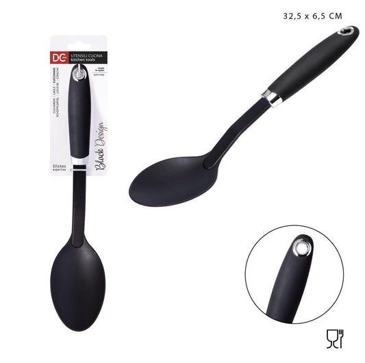 DC CASA L/BLACK cucchiaio Nylon 32,5x6,5cm