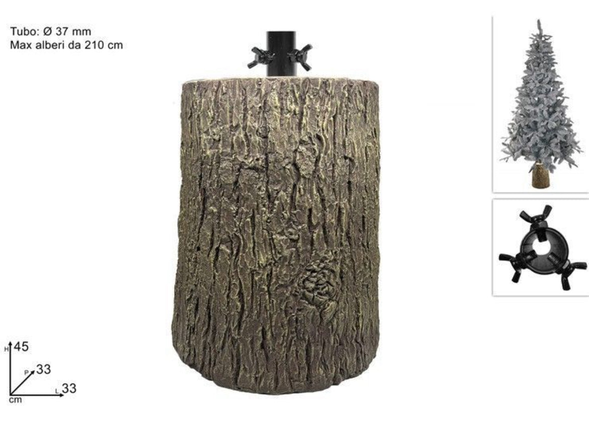 NATALIZIA tronco per albero 45x33x33cm