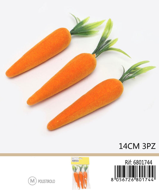 CAROTE decorative 14cm 3pz