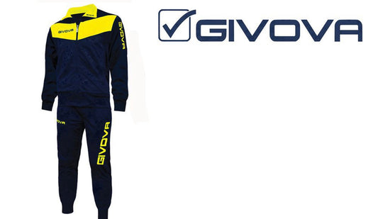 TUTA GIVOVA  blu/giallob