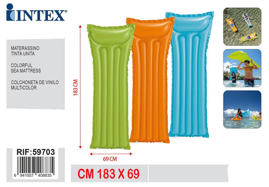 MATERASSINO TINTA UNITA CM.183X69 5