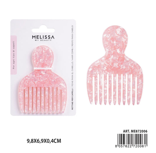 MELISSA PETTINE CAPELLI ROSA