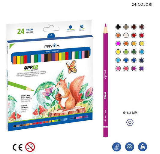 PRYMA UPPER pastelli da 24