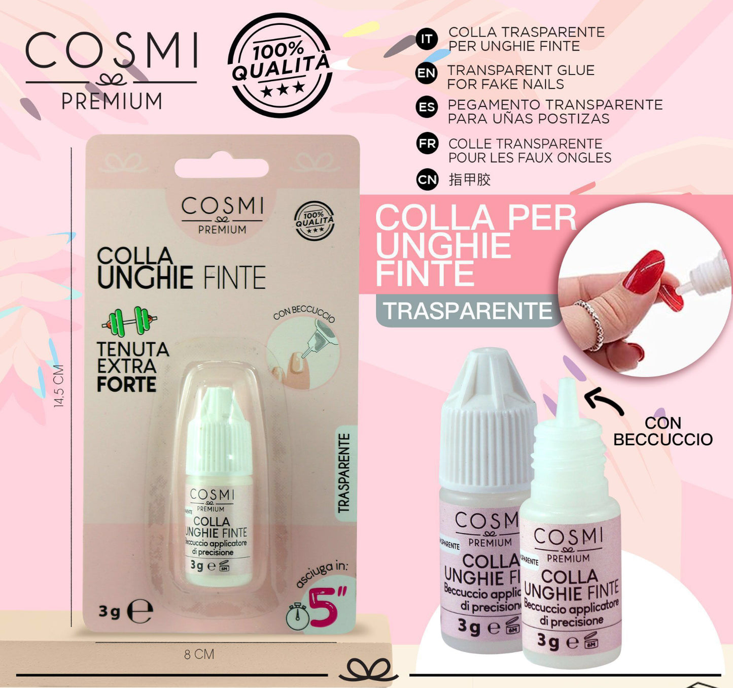 COSMI  colla unghie 3gr