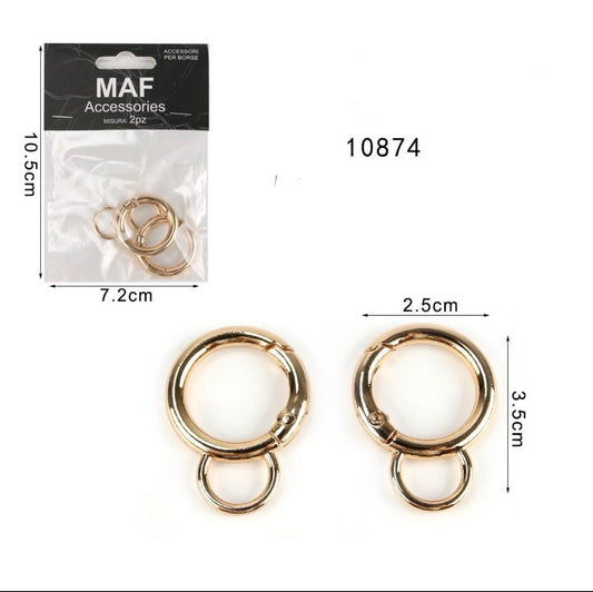 MAF ACCESSORI IN METALLO 10874 ORO