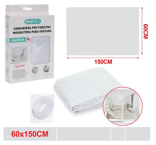EMI ZANZARIERA PER FINESTRA 60*150CM